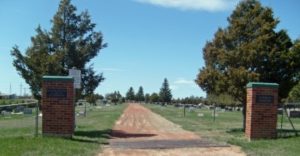 Entrance to Lutheran Cemetery